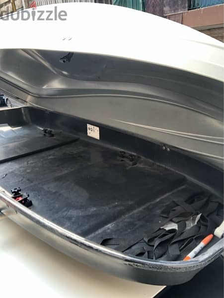 cargo roofbox Italian G3 390L/75kg for travel bags 3