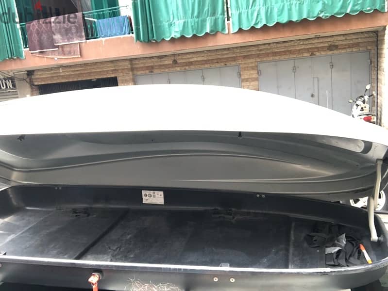 cargo roofbox Italian G3 390L/75kg for travel bags 5