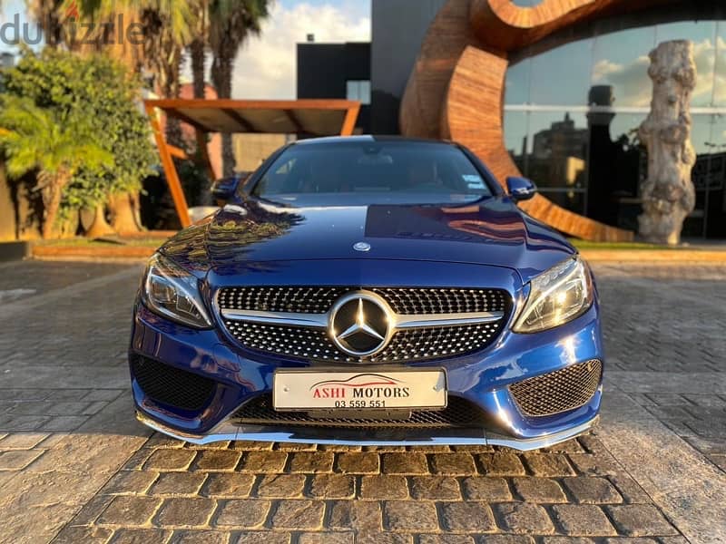Mercedes-Benz C-Class coupe 2017 kit AMG low mileage cleann 4