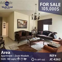 Apartment for Sale in Zouk Mosbeh, JC-4262, شقة للبيع في ذوق مصبح