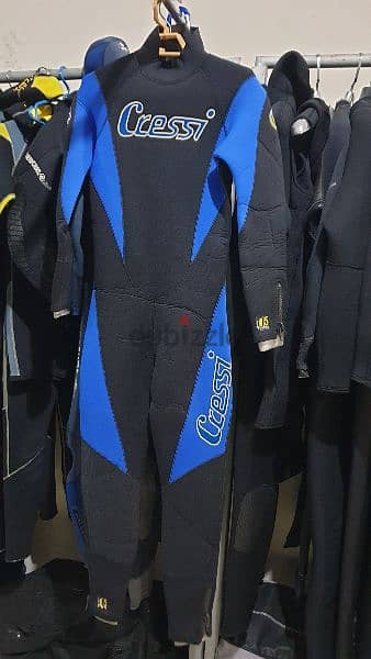7mm  wet suit  aqualung  XXL 1