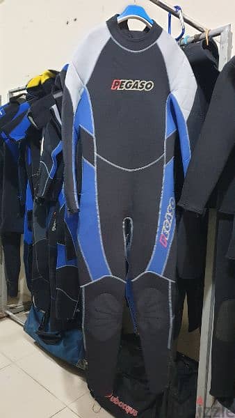 7mm  wet suit  aqualung  XXL 2