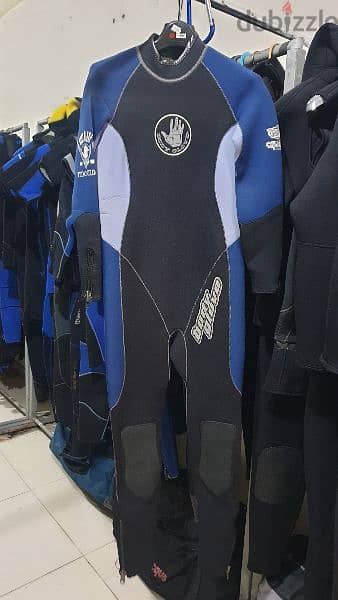 7mm  wet suit  aqualung  XXL 4