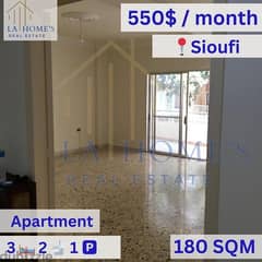 apartment for rent located in sioufi شقة للايجار في محلة السيوفي 0
