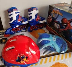 roller skates Disney original. with full package. helmet &  protection