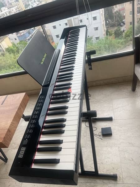 electric piano 88 keys with stand and pedal sustain 3