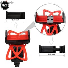 Motorcycle Phone Holder Anti Slide Stand Mount Mobile Cellphone GPS