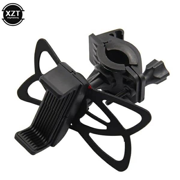 Motorcycle Phone Holder Anti Slide Stand Mount Mobile Cellphone GPS 3