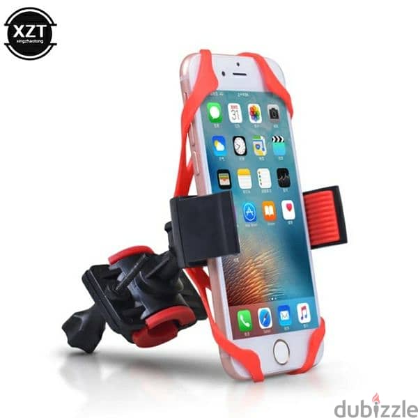 Motorcycle Phone Holder Anti Slide Stand Mount Mobile Cellphone GPS 4