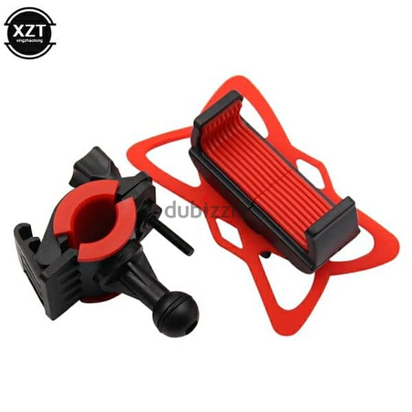 Motorcycle Phone Holder Anti Slide Stand Mount Mobile Cellphone GPS 5