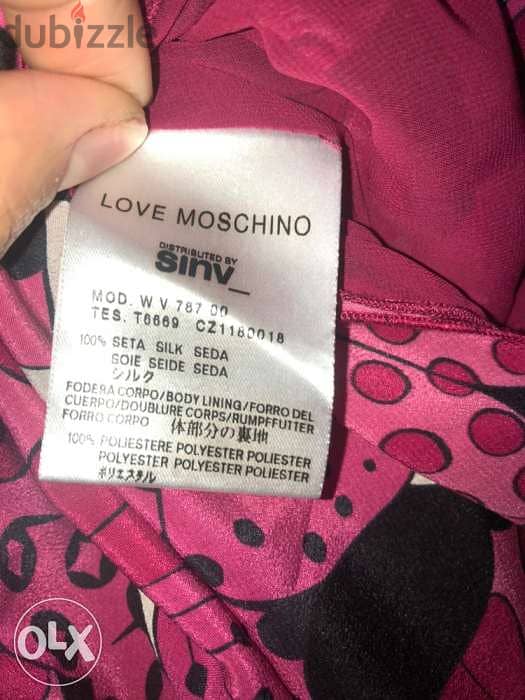 Love MOSHINO Silk Dress 5