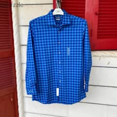 VAN HEUSEN FLEX Stretch Blue Shirt. 0