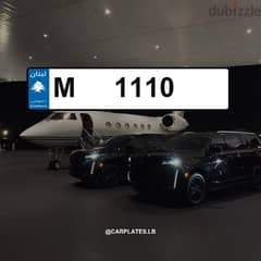 1110 M - Luxurious Plate