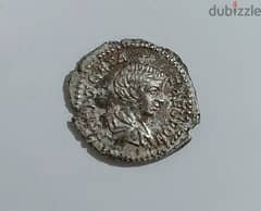 Geta ancient Roman Ceasar Son Septimus Severus silver coin year 200 AD
