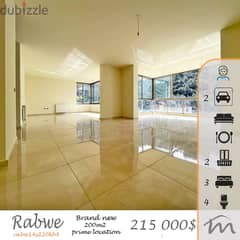 Rabwe | Unique 3 Bedrooms Apart | Prime Location | Classy Building 0