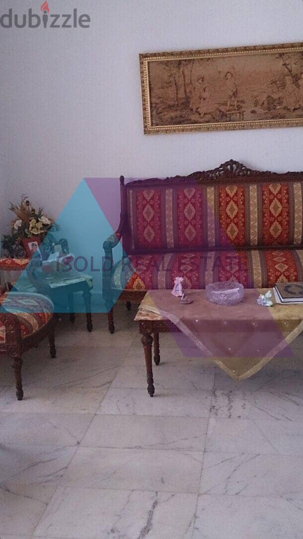 A furnished 245 m2 apartment for sale in Bhamdoun 7