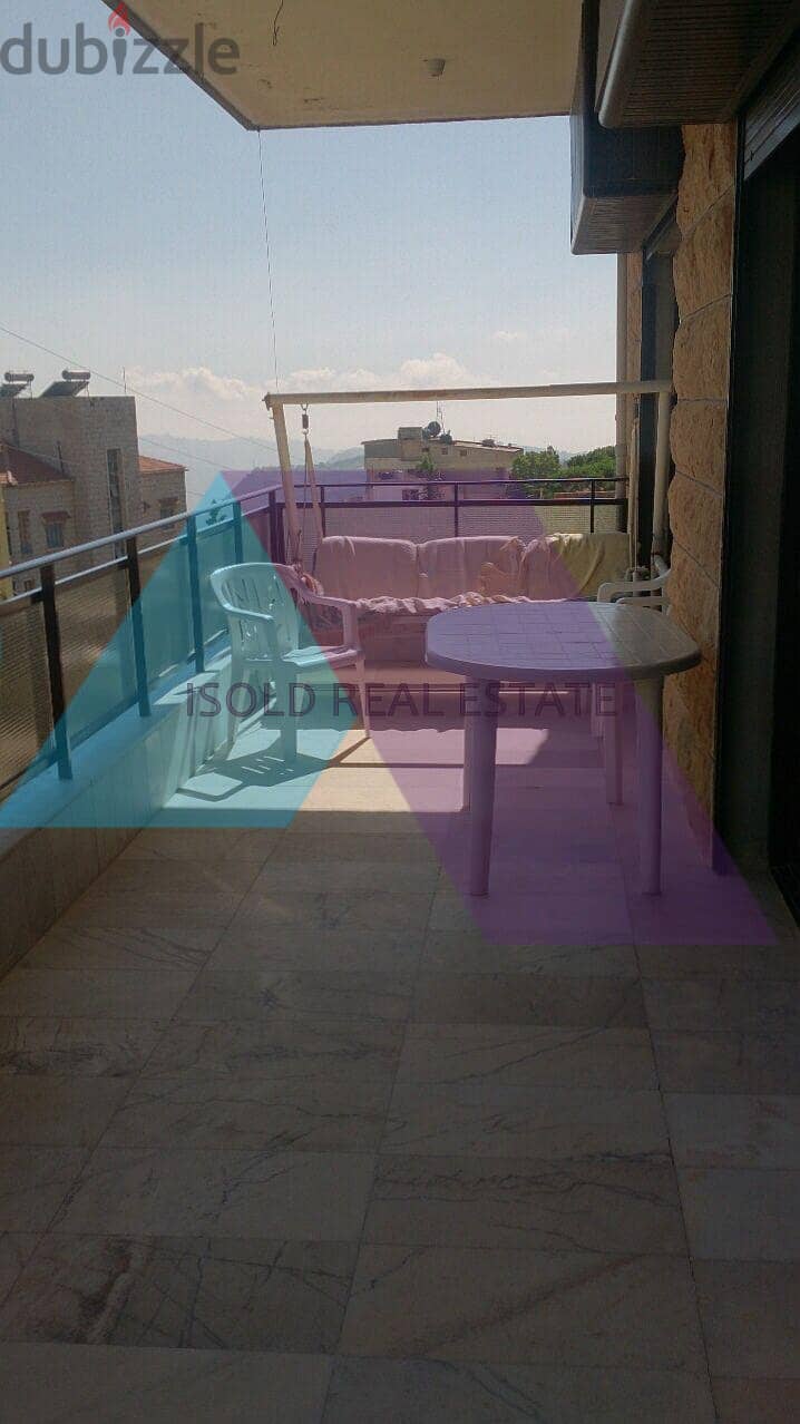 A furnished 245 m2 apartment for sale in Bhamdoun 8