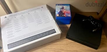 Playstation 4 Slim (500GB Storage) in perfect working condition