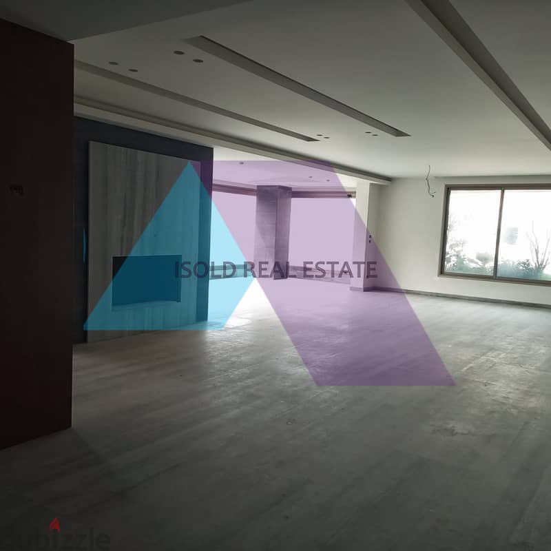 Brand new 370 m2 apartment having an open sea view for sale in Biyada 3