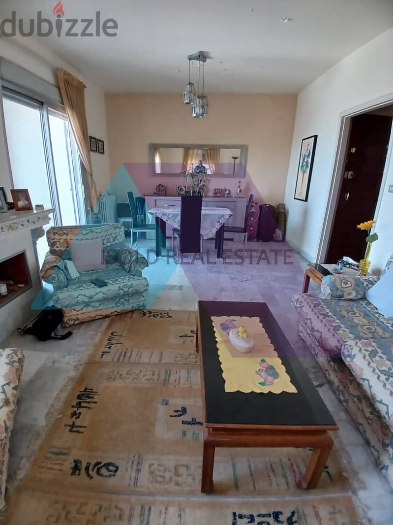 A Fully Furnished 145 m2 apartment for sale in Mazraat Yachouh 1