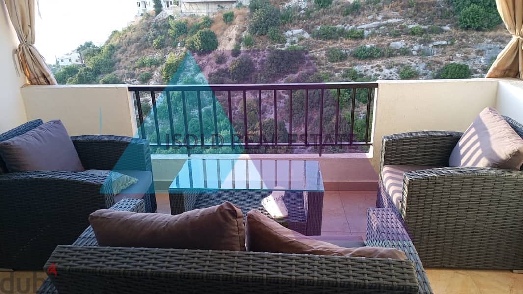 Furnished& Decorated 148 m2 apartment+open view for sale in Blat/Jbeil 1