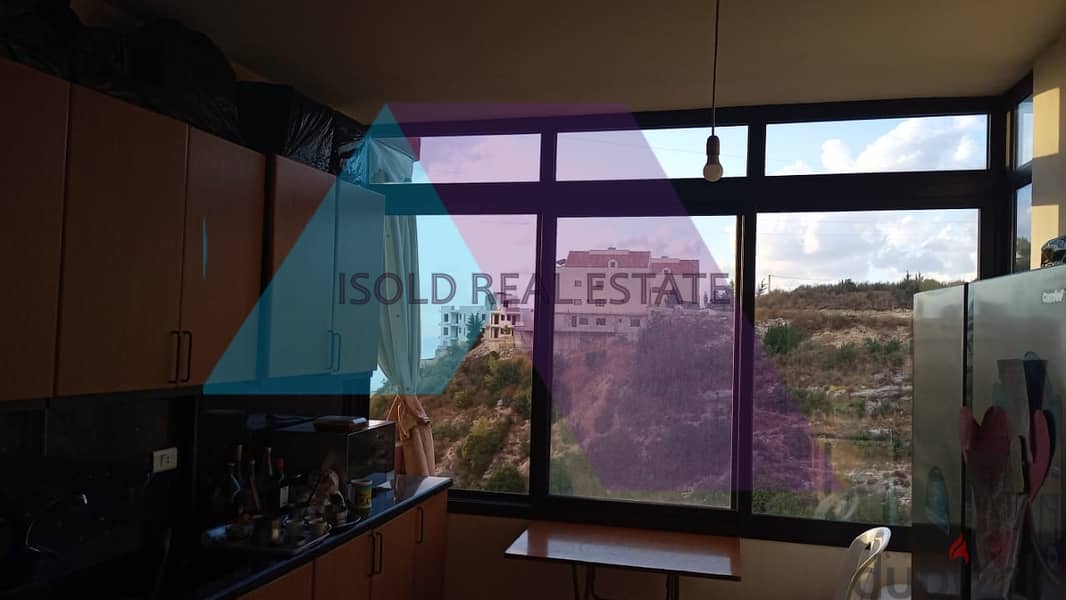 Furnished& Decorated 148 m2 apartment+open view for sale in Blat/Jbeil 8