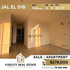 Apartment for sale in Jal el dib ES17 0