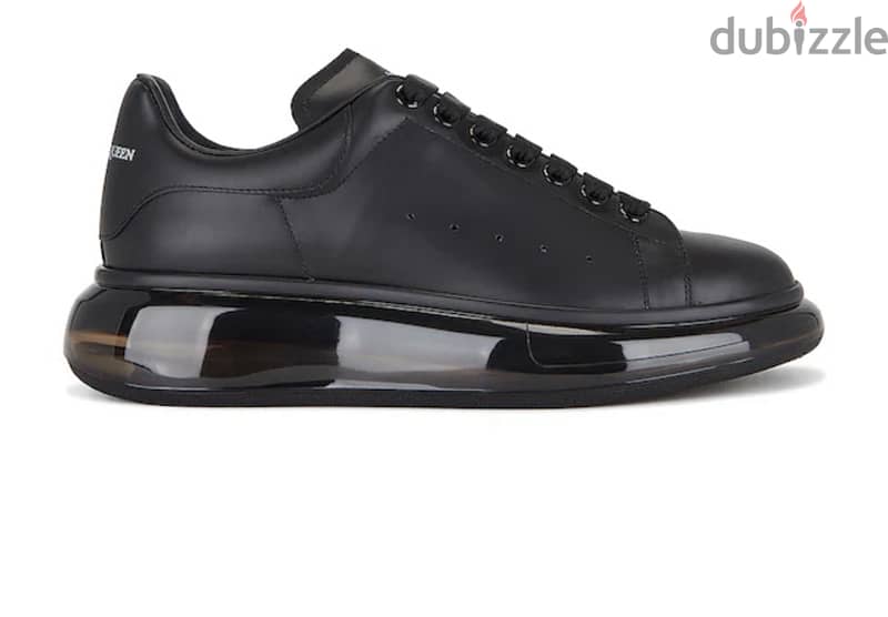 Alexander McQueen transparent sole lace-up sneakers best seller 3