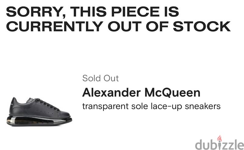 Alexander McQueen transparent sole lace-up sneakers best seller 7