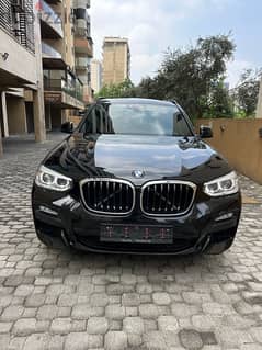 BMW X3 x-drive M-package 2018 black on basket