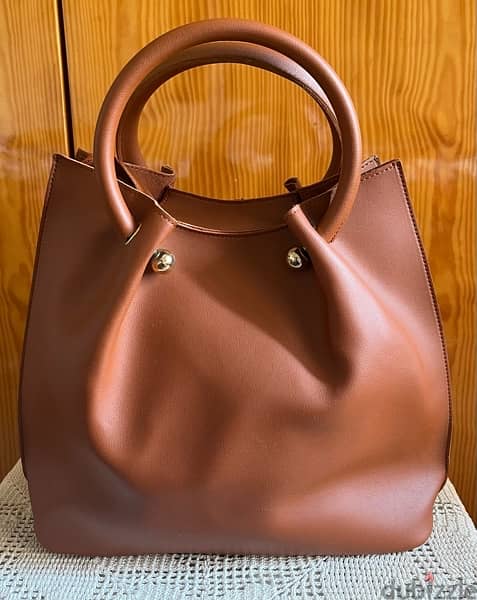 Leather Handbag Set 1