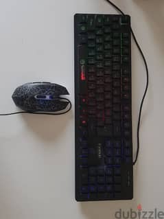 GAMING KEYBOARD AND MOUSE 0
