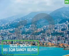 3150 sqm beachfront land for rent in jounieh/جونيه REF#FN105193 0
