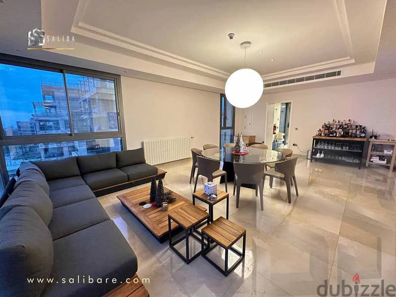 Waterfront City Dbayeh/ Apartment for Rent Furnished + Panoramic View 1