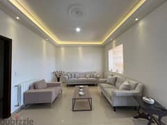 Fully-Furnished apartment for rent in Baabdat with garden