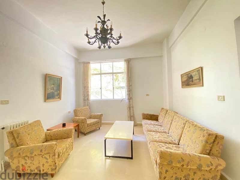 A furnished one bedroom apartment with terrace in Hazmieh Mar Takla. 5
