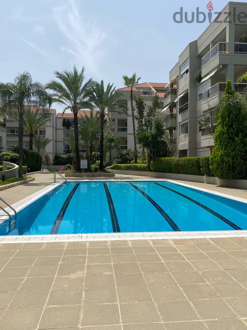 Luxurious Apartment with Pool and Security for Rent in Bsalim 11