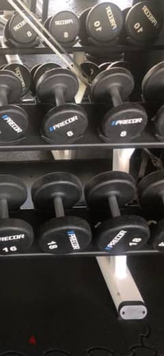 precor premium full gym equipments for sale barely used!