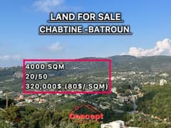 Land for sale in Chabtine - Batroun 0