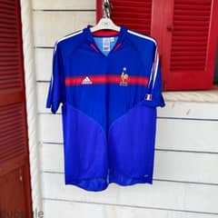 ADIDAS France National Football Team Home Shirt 2004-2006.