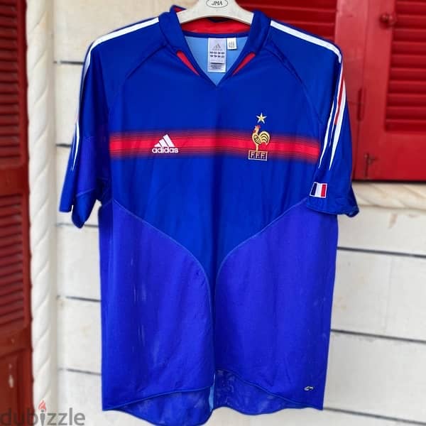 ADIDAS France National Football Team Home Shirt 2004-2006. 1