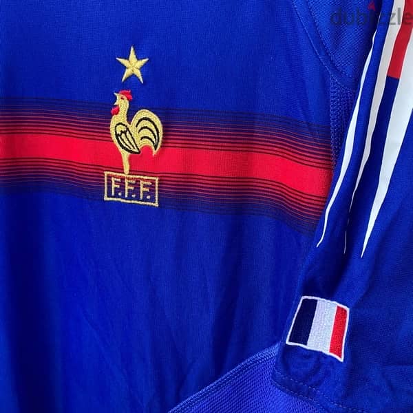 ADIDAS France National Football Team Home Shirt 2004-2006. 2