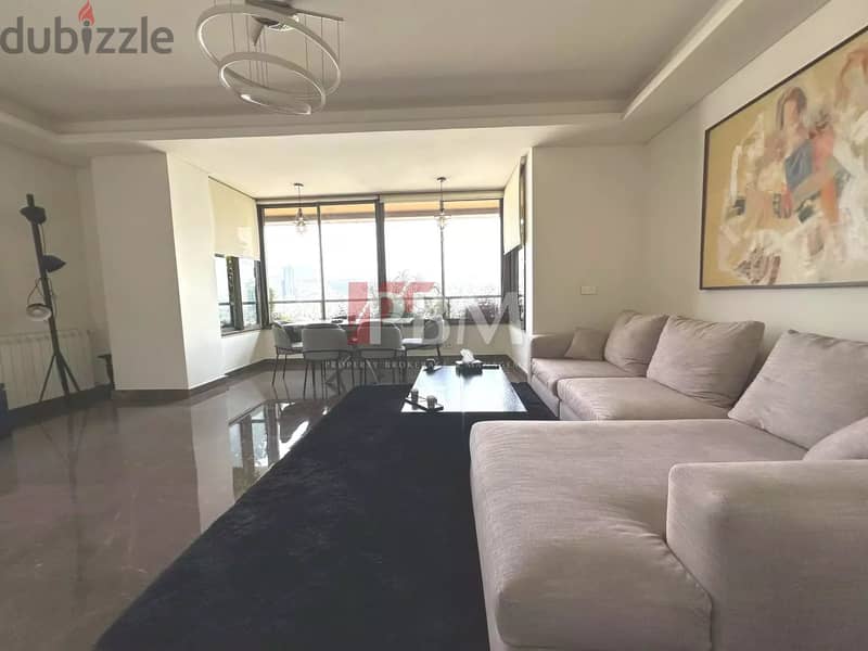 Amazing Furnished Apartment For Rent In Achrafieh |High Floor|130 SQM| 3