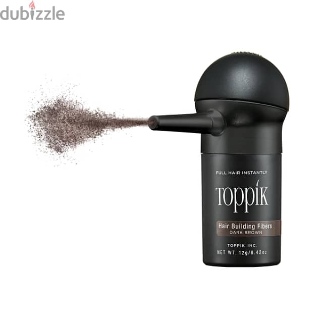 Toppik Hair Building Fibers Powder, Receding Hairline Filler Spray 8