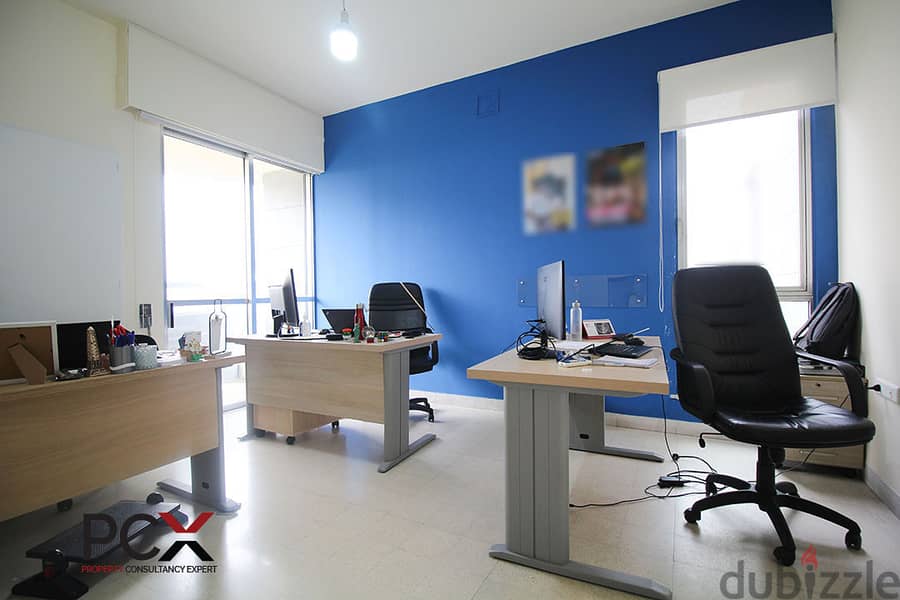Office For Rent In Achrafieh I Partitioned I City View I Prime Area 2