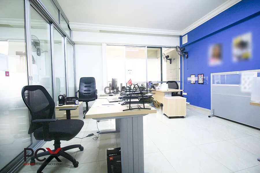 Office For Rent In Achrafieh I Partitioned I City View I Prime Area 3