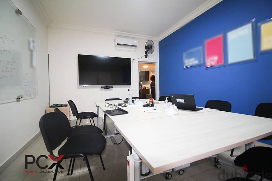 Office For Rent In Achrafieh I Partitioned I City View I Prime Area 7