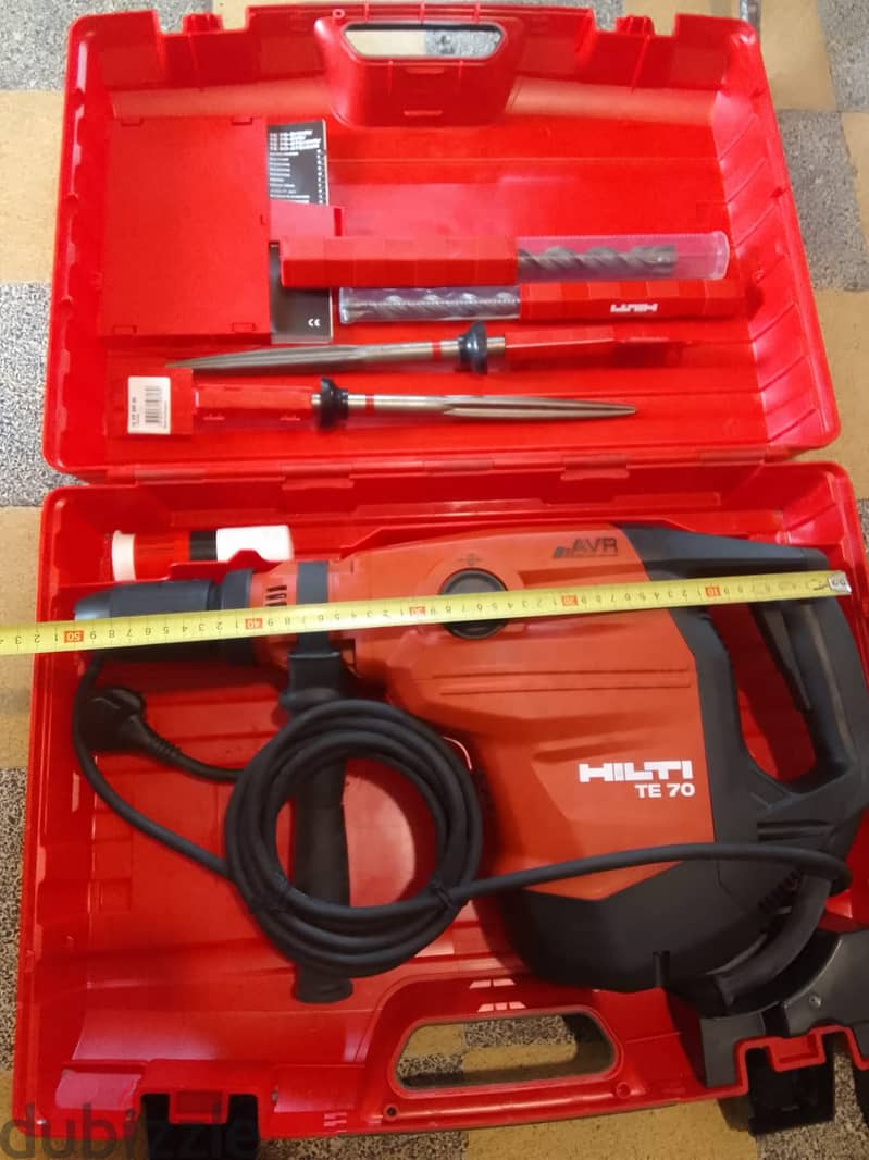 Hilti Te70-avr Electric Hammer Drill - Industrial & Construction 