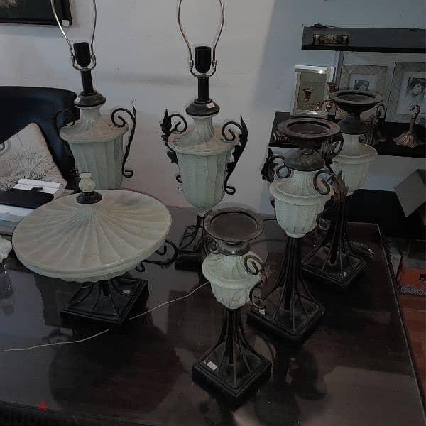 pottery set تشكيلة فخار Antique 1