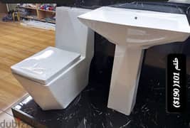 bathroom toilet sets أطقم حمام ( كرسي حمام/مغسلة)